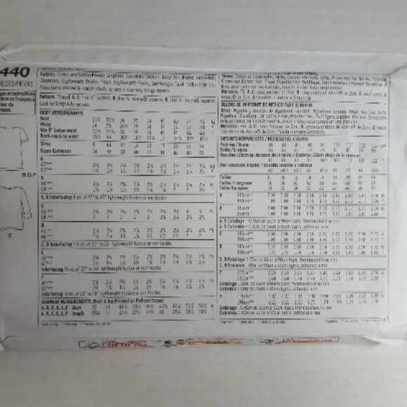 Simplicity sewing pattern scrubs uncut nurse doctor uniform Halloween costume - Picture 2 of 6